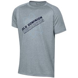 Under Armour Youth Old Dominion Monarchs Silver Logo Lockup Tech Performance T-Shirt