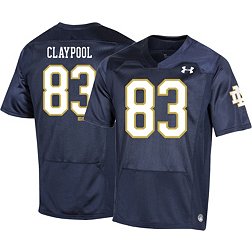 Under Armour Youth Notre Dame Fighting Irish Chase Claypool #83 Navy Replica Football Jersey
