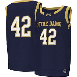 Under Armour Youth Notre Dame Fighting Irish #42 Navy Replica Basketball Jersey