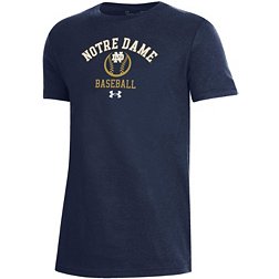 Under Armour Youth Notre Dame Fighting Irish Baseball Navy T-Shirt