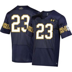 Under Armour Youth Notre Dame Fighting Irish Navy Replica Football Jersey