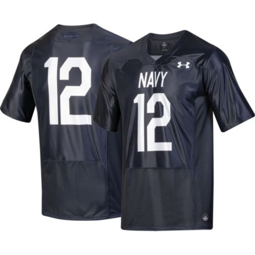 Under Armour Youth Navy Midshipmen Jolly Roger White Replica