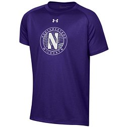 Under Armour Youth Northwestern Wildcats Purple Tech Performance T-Shirt