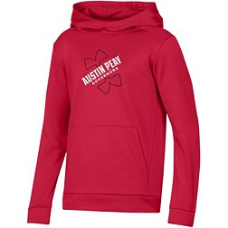 Under Armour Youth Austin Peay Governors Red Fleece Pullover Hoodie