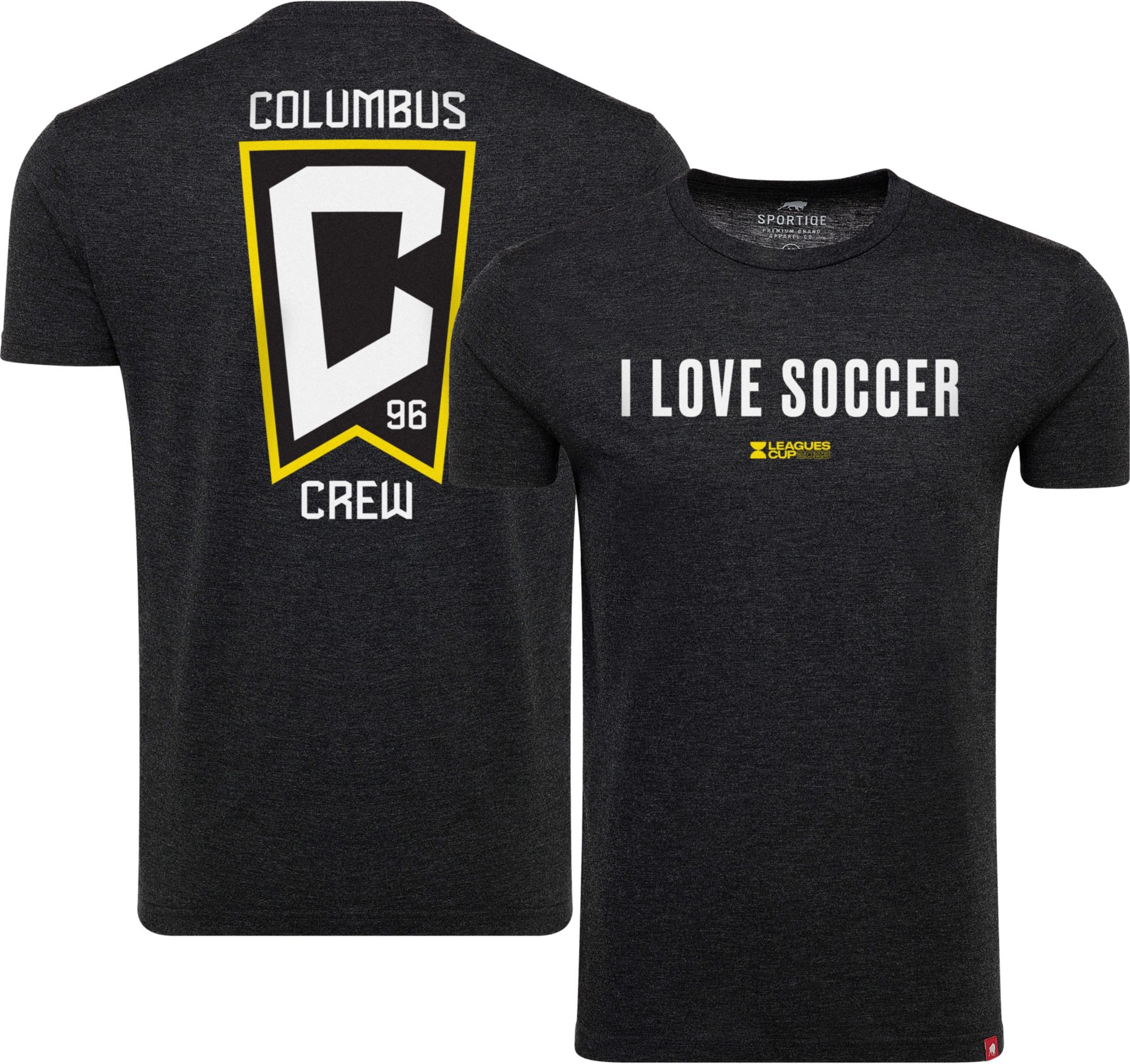 adidas Columbus Crew 2023 Jersey Hook Black T-Shirt