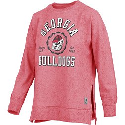 Pressbox Women's Georgia Bulldogs Red Bishop Long Sleeve T-Shirt