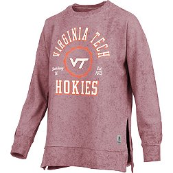 Pressbox Women's Virginia Tech Hokies Maroon Bishop Long Sleeve T-Shirt