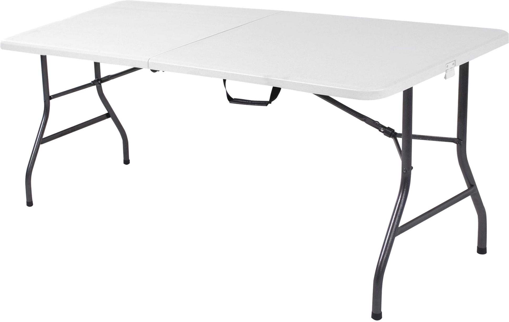 COSCO 6' Fold-in-Half Banquet Table with Handle