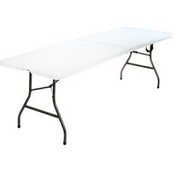 COSCO 8' Fold-in-Half Banquet Table with Handle