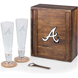 Picnic Time Atlanta Braves Pilsner Craft Beer Gift Set