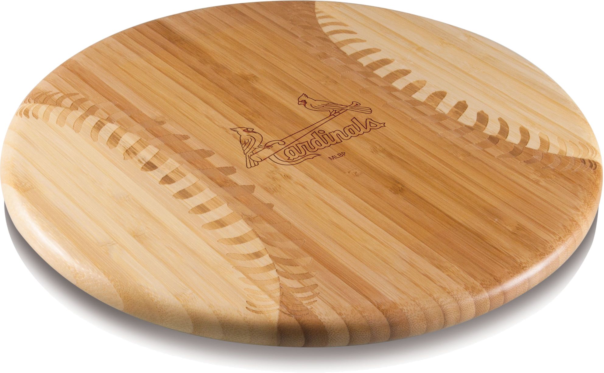 Picnic Time St. Louis Cardinals Baseball Serving and Cutting Board