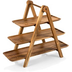 Picnic Time Cleveland Guardians 3-Tier Serving Tray
