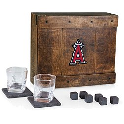 Picnic Time Los Angeles Angels Whiskey Box Gift Set