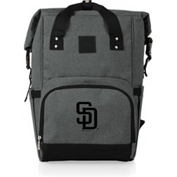 Picnic Time San Diego Padres OTG Roll-Top Cooler Backpack