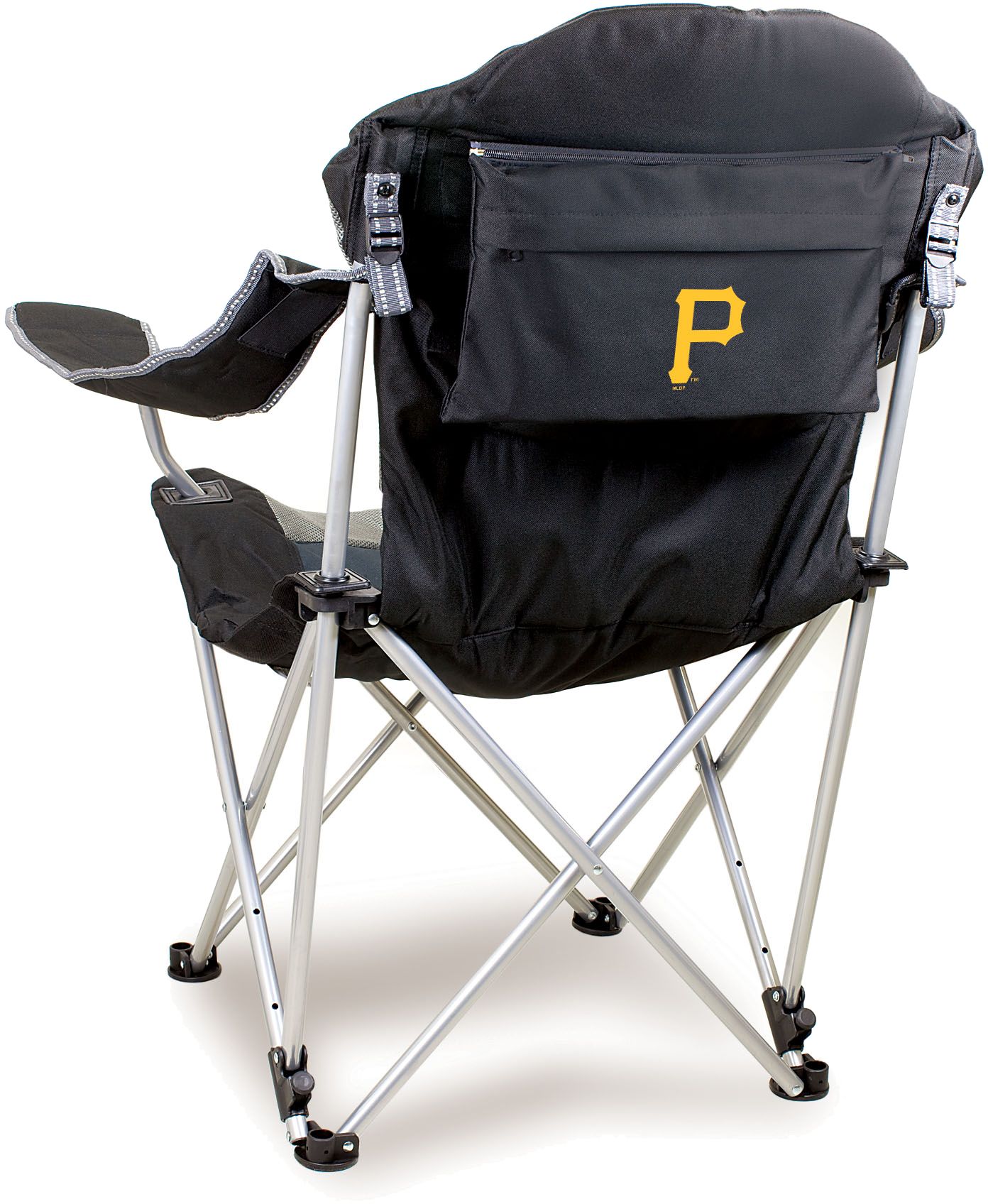 Picnic Time Pittsburgh Pirates Reclining Camp Chair