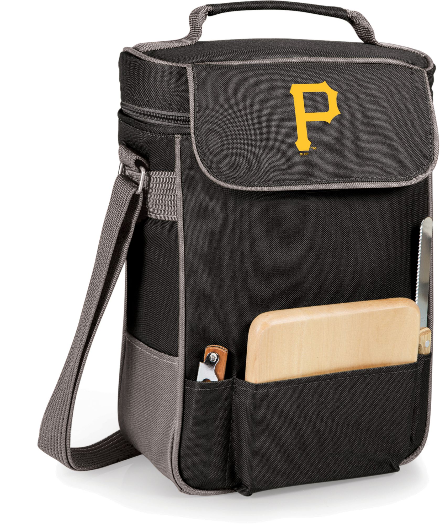 Picnic Time Pittsburgh Pirates Duet Wine and Cheese Bag