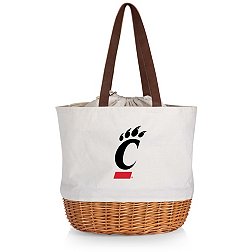 Picnic Time Cincinnati Bearcats Canvas and Willow Basket Bag