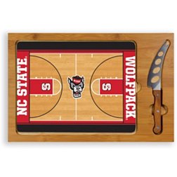 Picnic Time NC State Wolfpack Glass Top Cutting Board Set