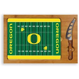Picnic Time Oregon Ducks Glass Top Cutting Board Set