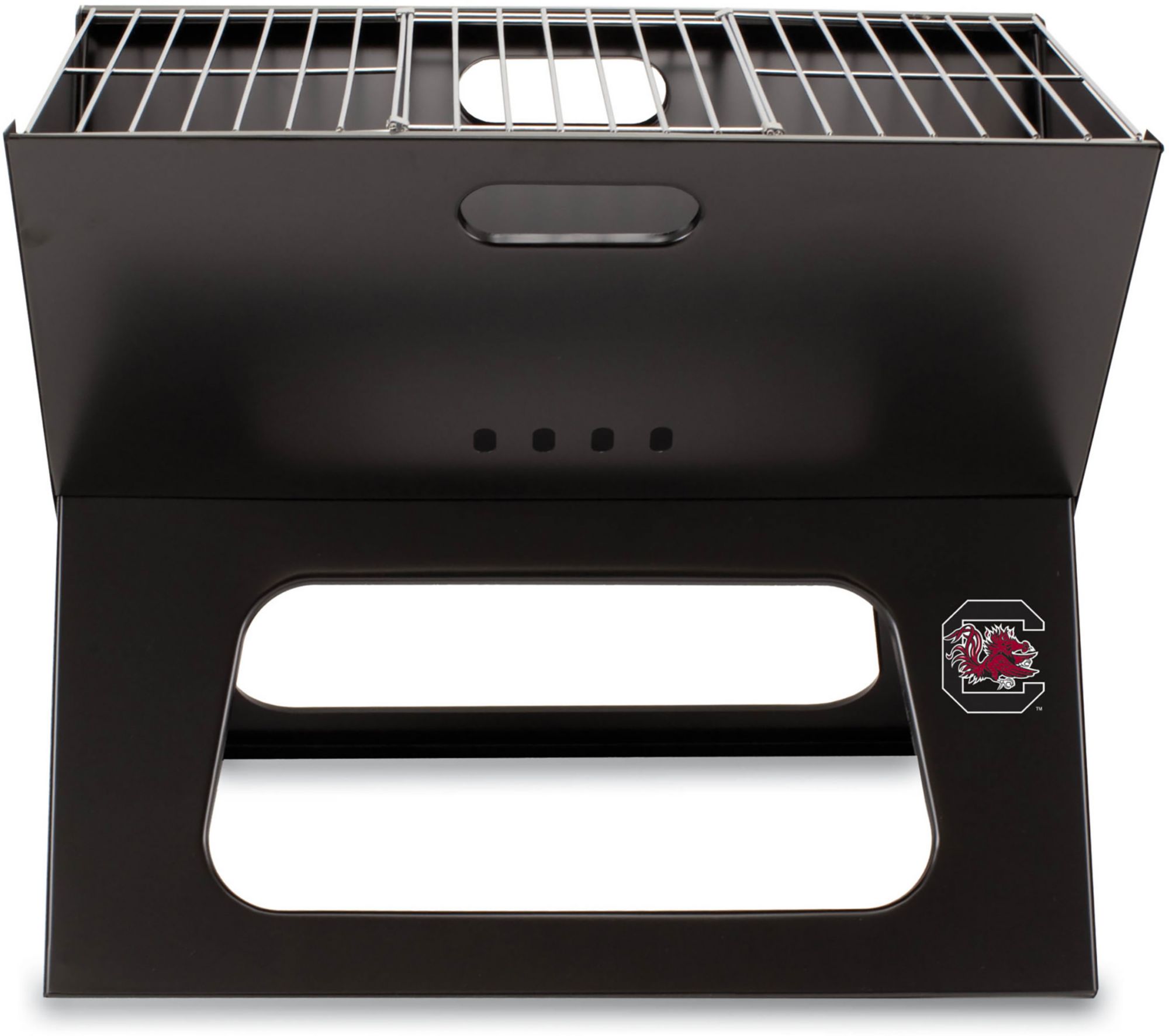 Picnic Time South Carolina Gamecocks Folding Charcoal Barbeque Grill