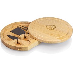 Picnic Time Wisconsin Badgers Small Cheese Board and Tools