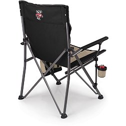Picnic Time Wisconsin Badgers XL Camp Chair with Cooler