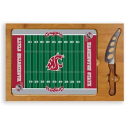 Picnic Time Washington State Cougars Glass Top Cutting Board Set