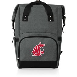 Picnic Time Washington State Cougars Roll-Top Cooler Backpack
