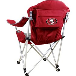 Picnic Time San Francisco 49ers Red Recline Chair
