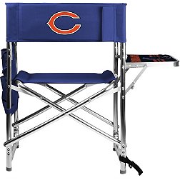 Picnic Time Chicago Bears Blue Chair with Table