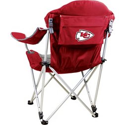 Picnic Time Kansas City Chiefs Red Recline Chair