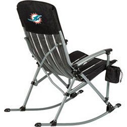 Picnic Time Miami Dolphins Rocking Camp Chair