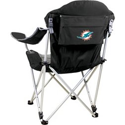 Picnic Time Miami Dolphins Recline Camp Chair