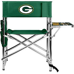 Picnic Time Green Bay Packers Green Chair with Table