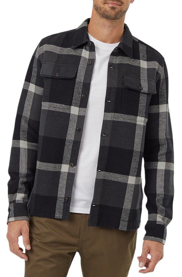 tentree Men's Heavy Weight Flannel Jacket