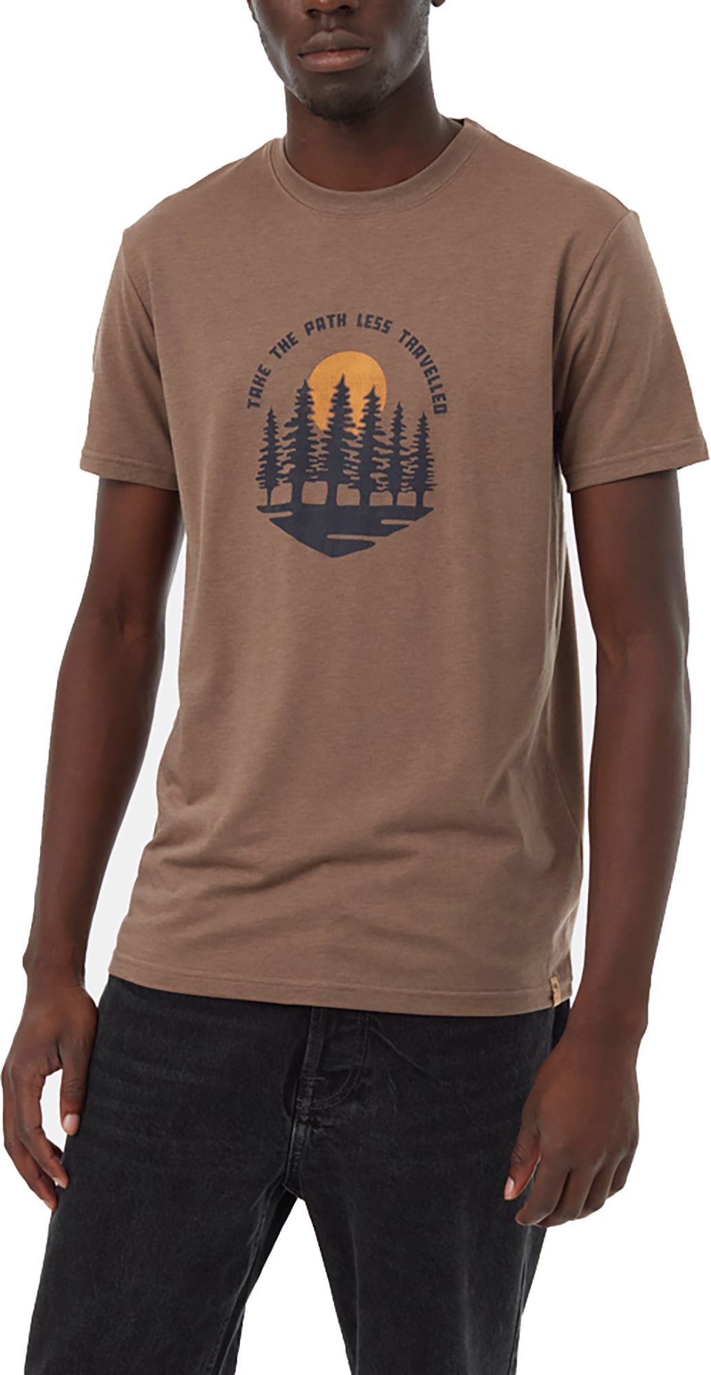 tentree Men's Path Less Traveled Short Sleeve Graphic T-Shirt