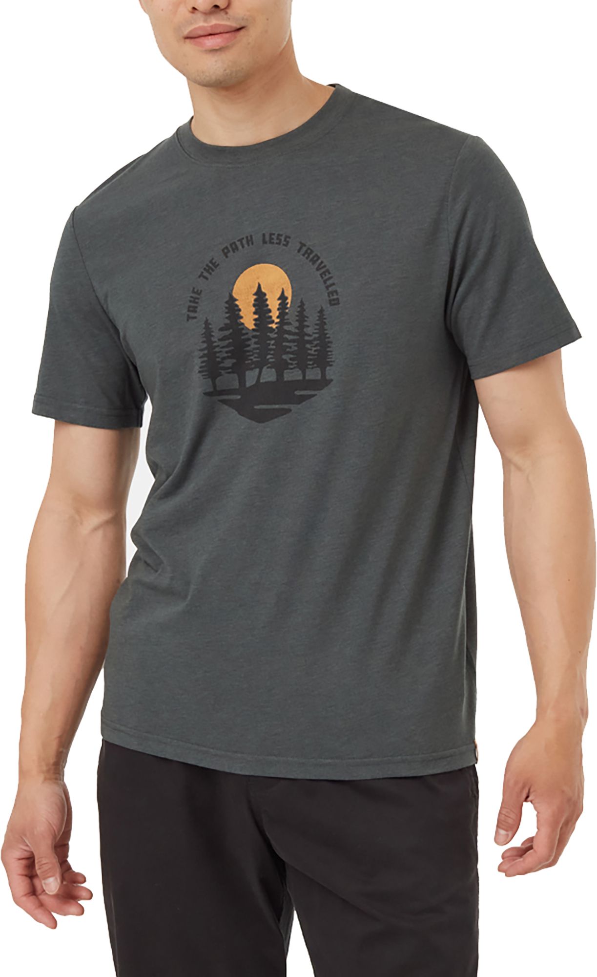 tentree Men's Path Less Traveled Short Sleeve Graphic T-Shirt