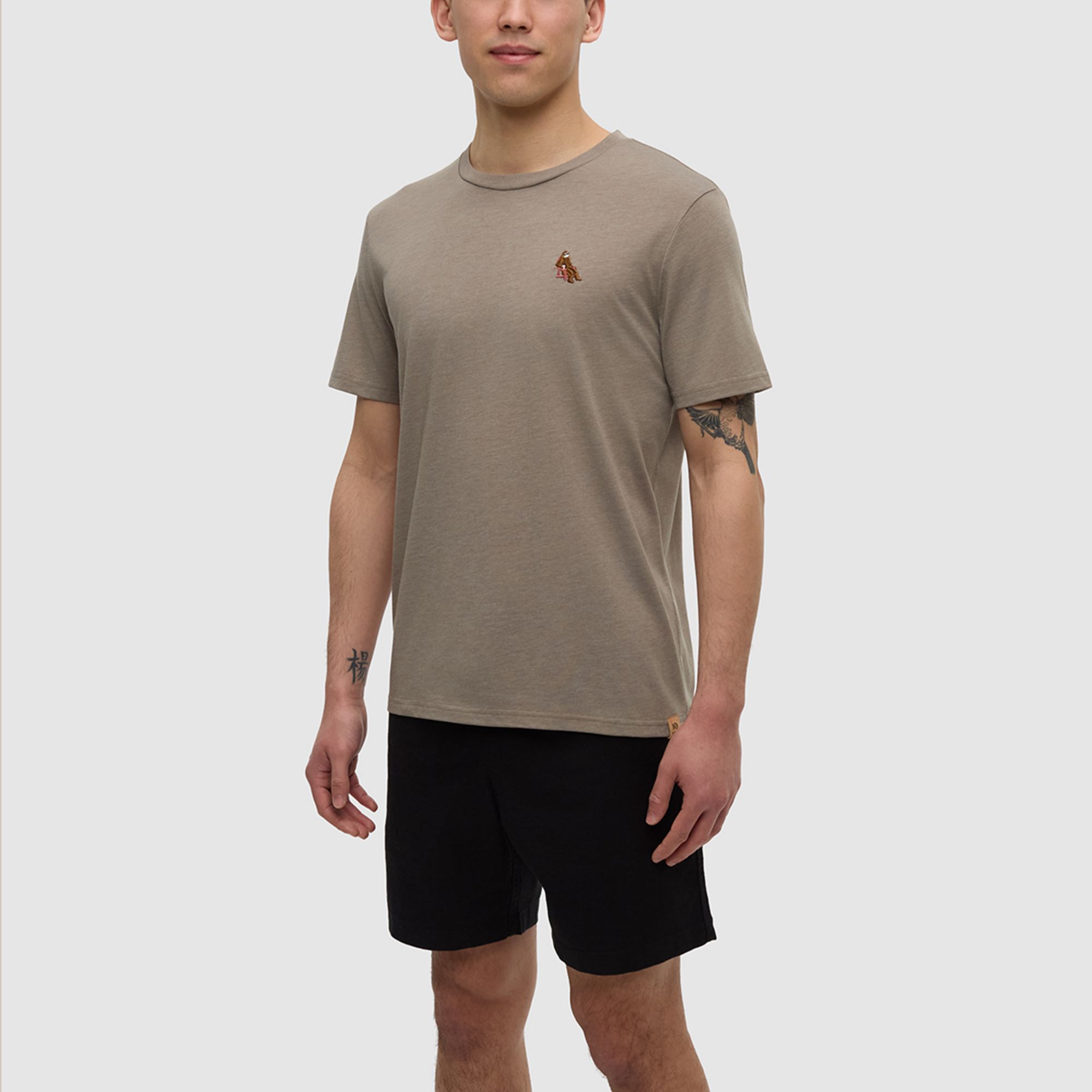 tentree Men's Sasquatch Short Sleeve T-Shirt - Brown