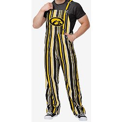 Mitchell & Ness Men's IFOCO Men's Iowa Hawkeyes Yellow/Black Hyper Stripe Overalls