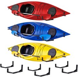 RaxGo Wall Mounted Kayak Rack 3 Pack