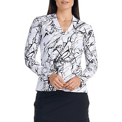 SwingDish Women's Marley Long Sleeve Golf Pullover