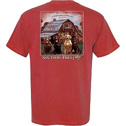 Southern Fried Cotton Mens The Crew Short Sleeve T Shirt