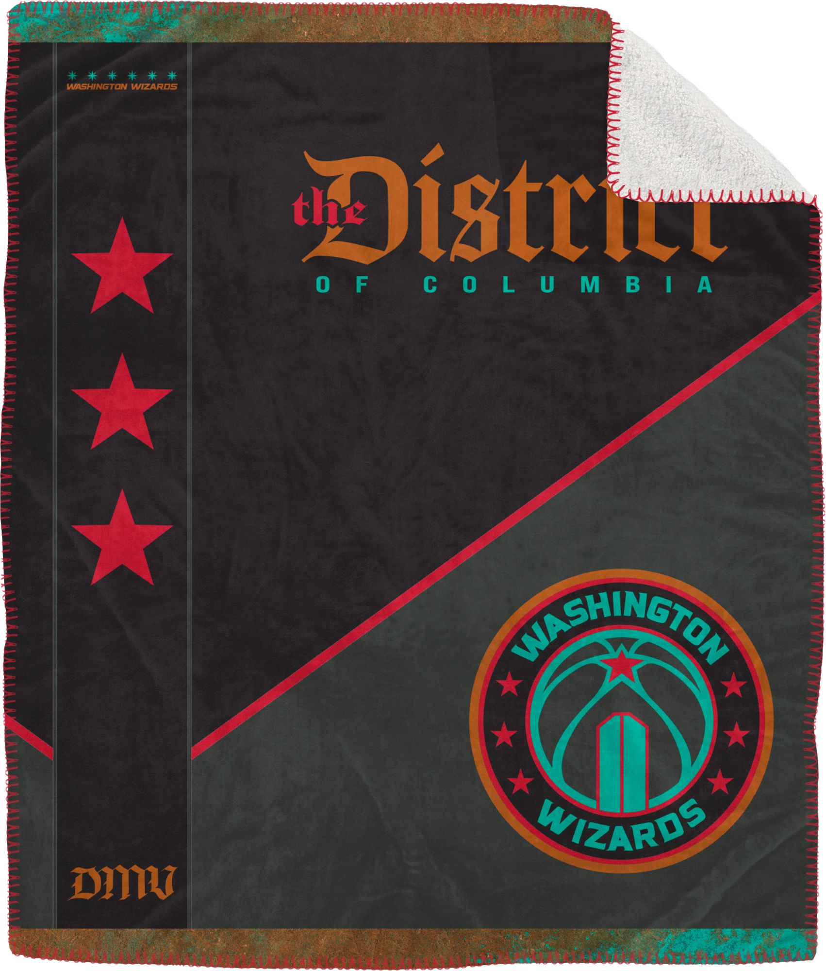Pegasus Sports 2023-24 City Edition Washington Wizards Blanket