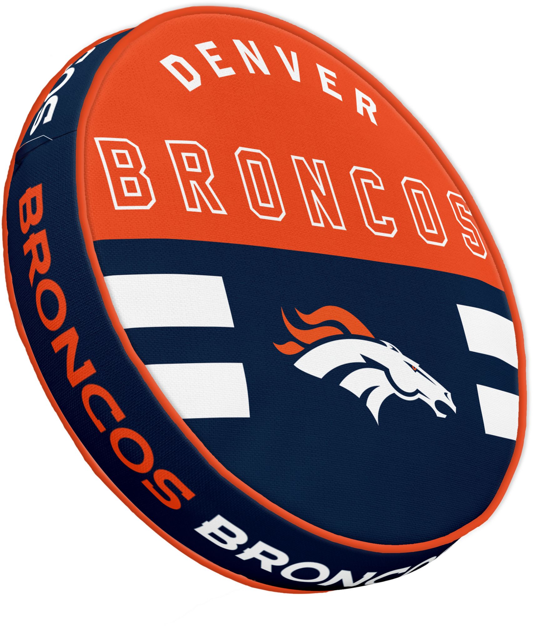 Pegasus Sports Denver Broncos Circle Plush Pillow