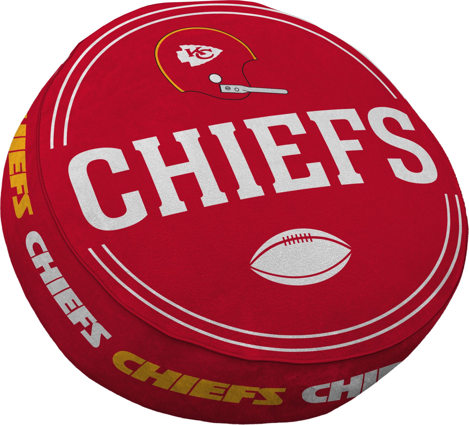 Pegasus Sports Kansas City Chiefs Vintage Logo Circle Pillow