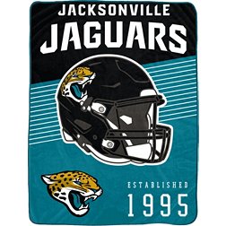 Pegasus Sports Jacksonville Jaguars Helmet Stripes Blanket