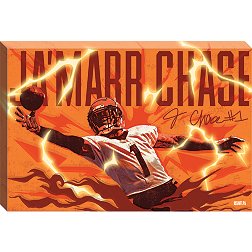 Open Road Cincinnati Bengals Ja'Marr Chase 23'' x 15'' Canvas