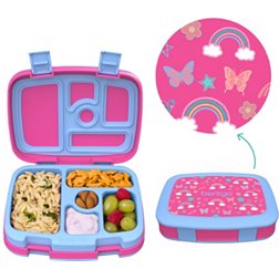 Bentgo Kids Prints Leak-Proof, 5-Compartment Bento-Style Kids Lunch Box -  BPA-Free, Dishwasher Safe, Food-Safe Materials (Carousel Unicorns) 