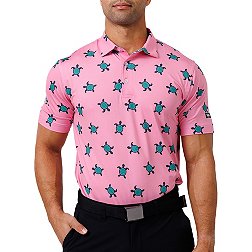 Waggle Men's Tipsy Turtle Golf Polo