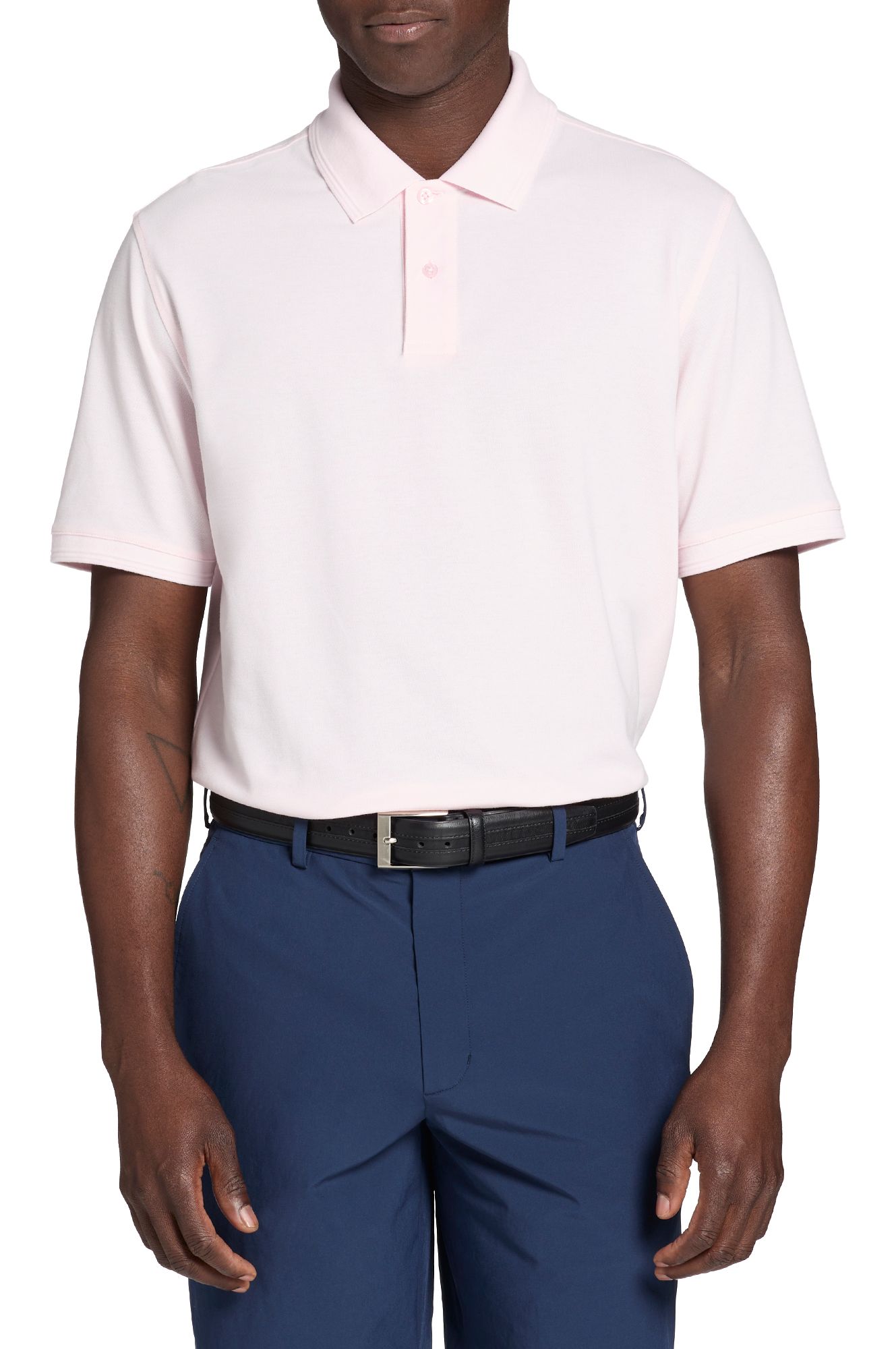 Walter Hagen Men's Clubhouse Pique Golf Polo